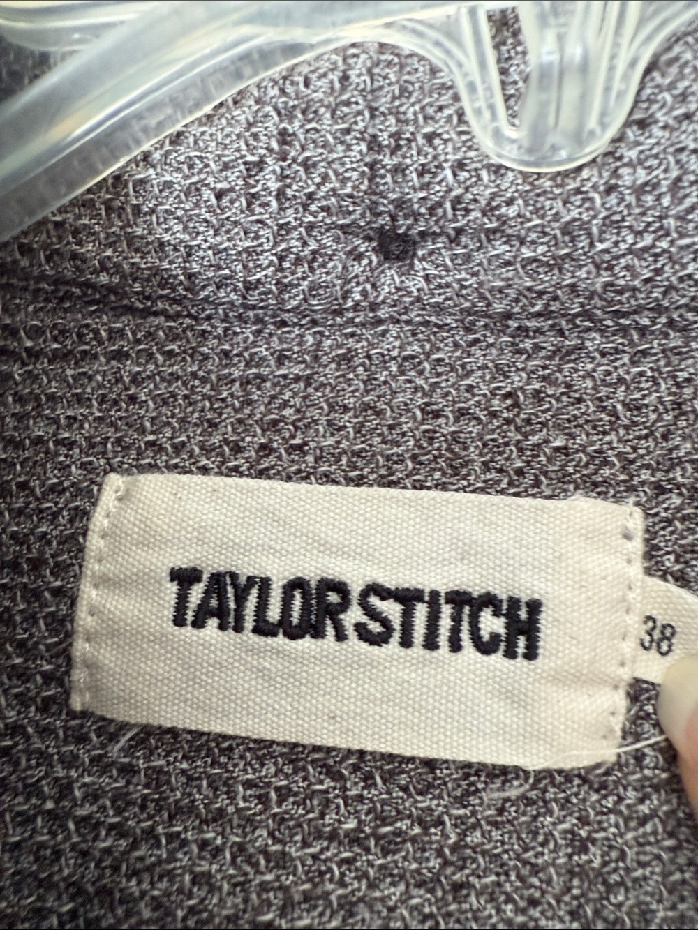 Taylor Stitch Gray Button-Down Shirt Jacket - Picture 2 of 3